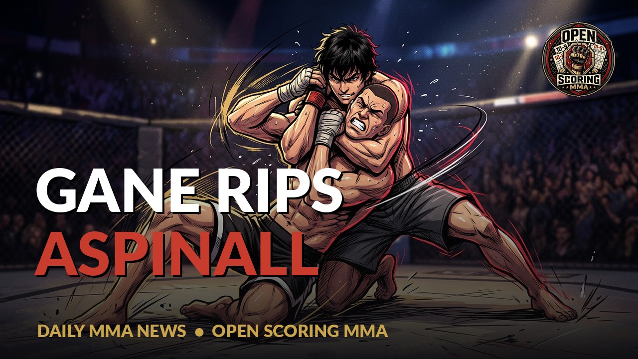 Gane Torches Aspinall, Gaethje Sizes Up Topuria, UFC 332 Looms