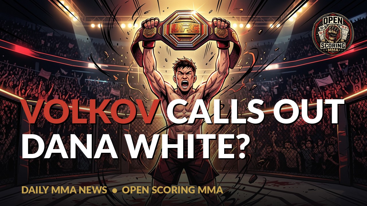 UFC 333 Weigh-Ins Set, Volkov Calls Out Dana White